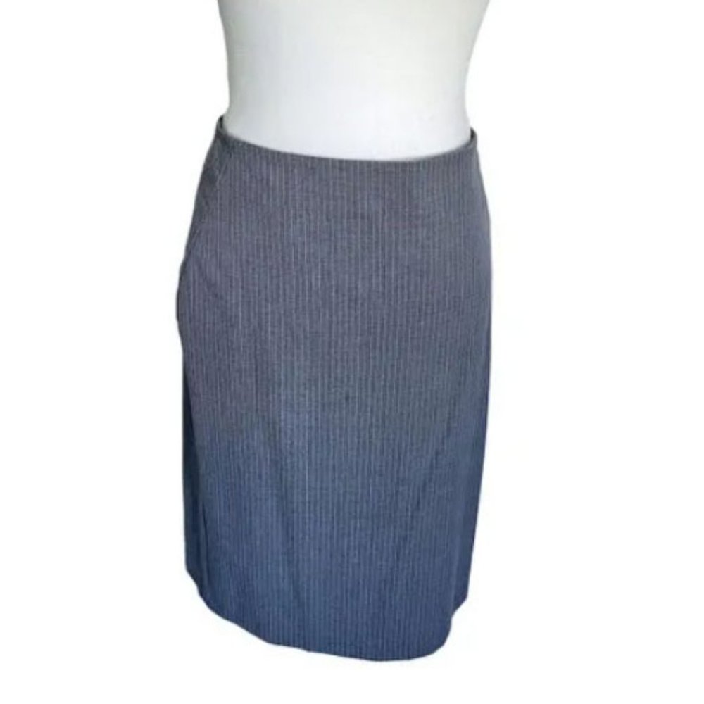 Gray Flounce Skirt from Ann Taylor